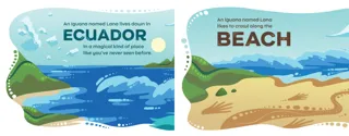 Lana's adventure begins in Ecuador, home of the Galápagos Islands.